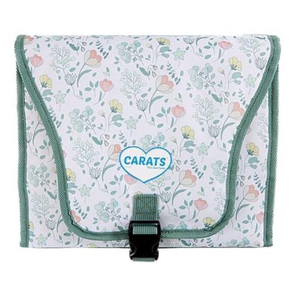 NWT Cool Carats Car Seat Cooling Pad – Floral Half White – One Size Fits All - Picture 2 of 5